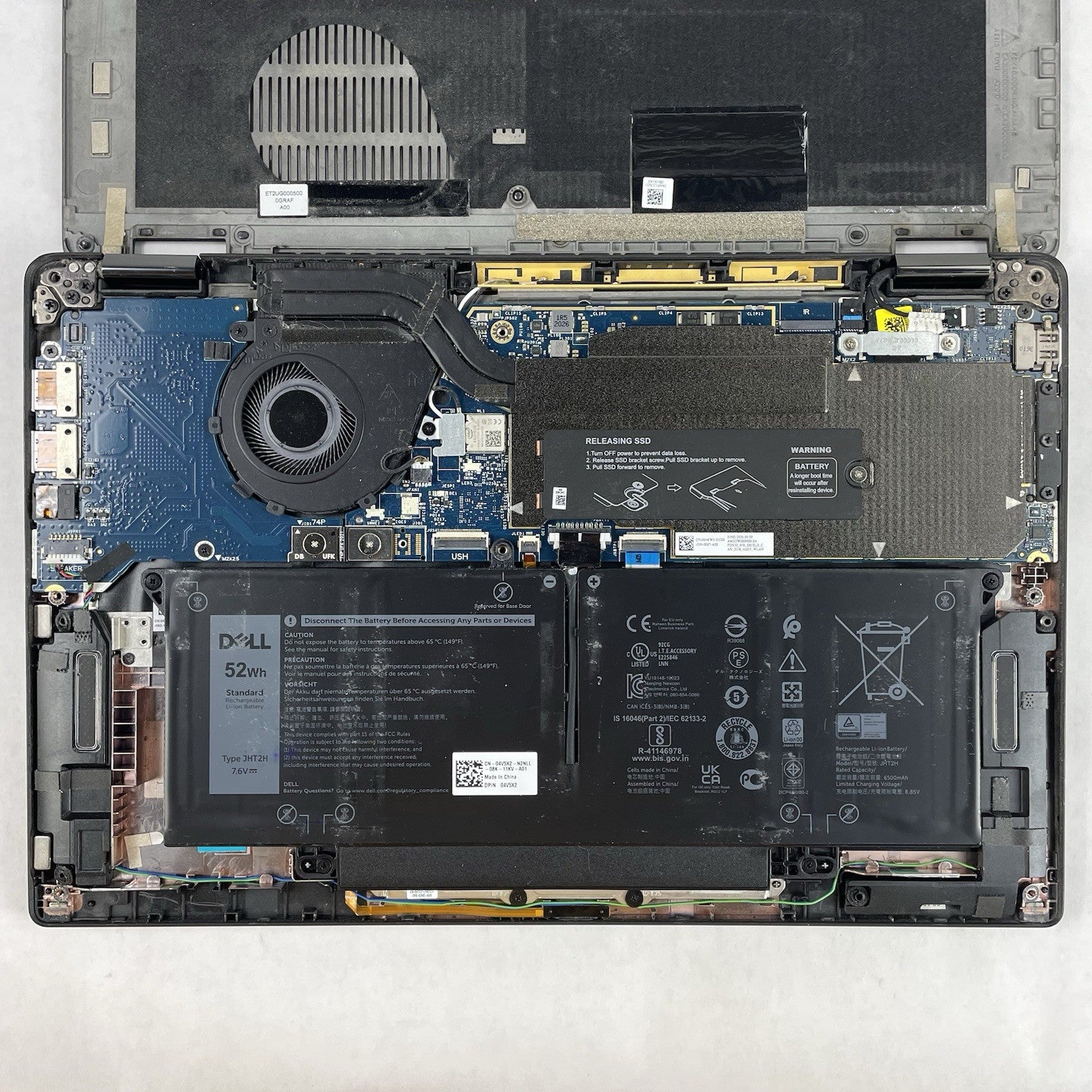 Dell Latitude 7410 14" i7-10610U 1.80 GHz 16 GB RAM No SSD/OS/AC - READ17