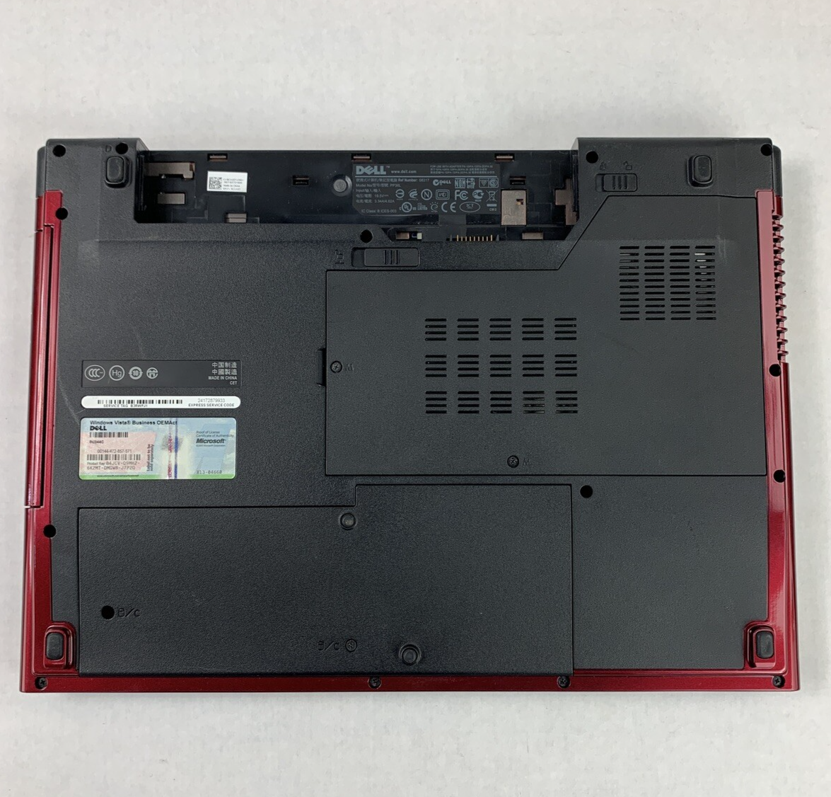 Dell Vostro 1520 Core 2 Duo T6570 2.10 GHz 3 GB Ram No OS No HDD No Batt No AC