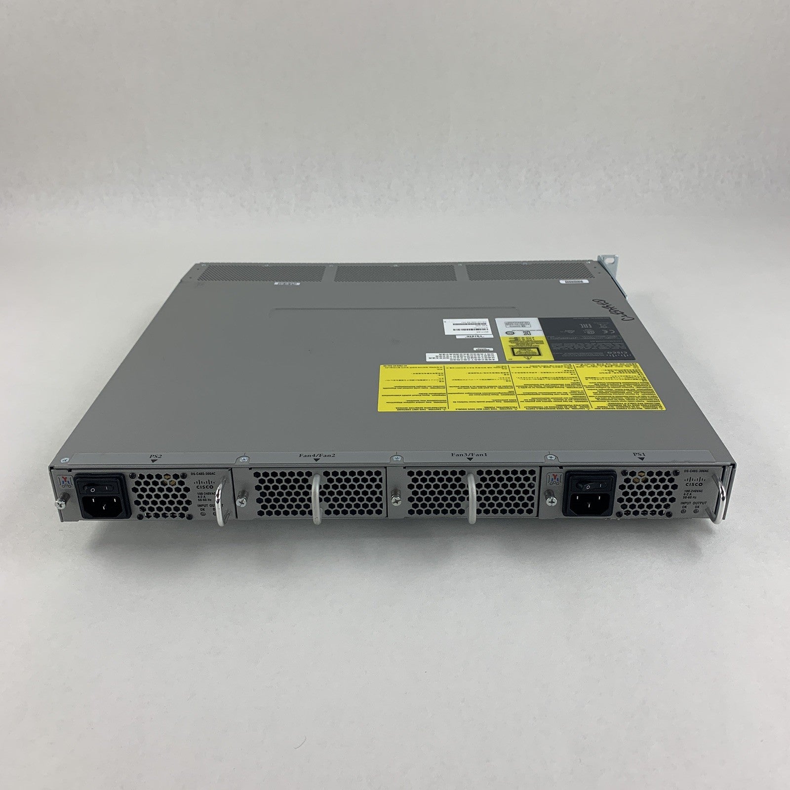 Cisco DS-C9148S-K9 MDS 9148S 16G Multilayer Fabric Switch Tested 2x Power Supply
