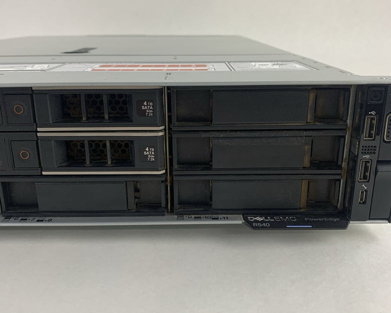 Dell PowerEdge R540 Server 1x Silver 4208 2.1 GHz 16 GB RAM H730P No OS No HDD
