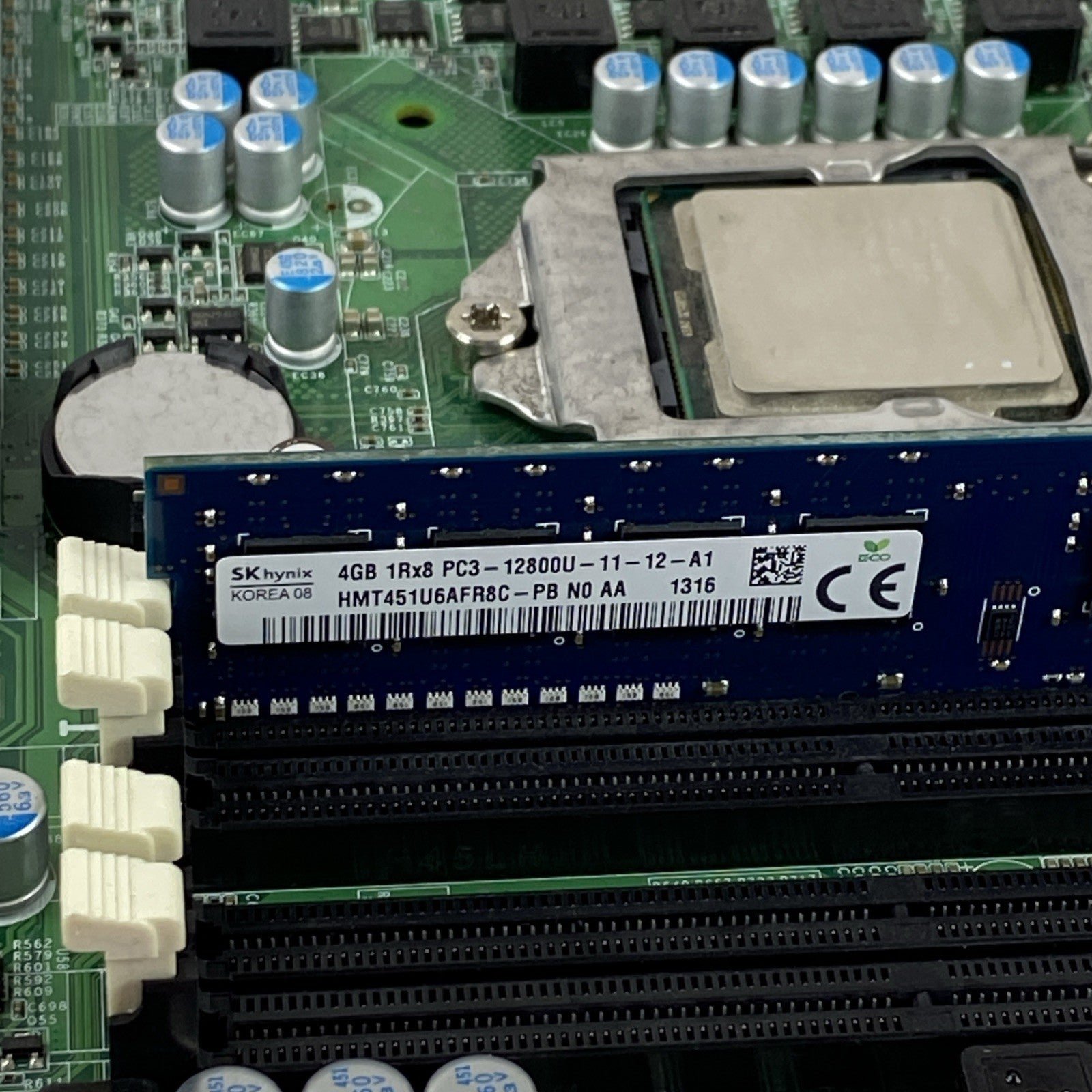 DFI MB331 Motherboard Intel Core i3-2100 3.1 GHz 4 GB RAM w/ Shield