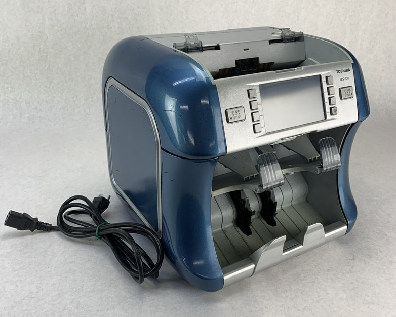 Toshiba IBS-200V Currency Sorter with Power Cord - Broken Money Guides - Tested