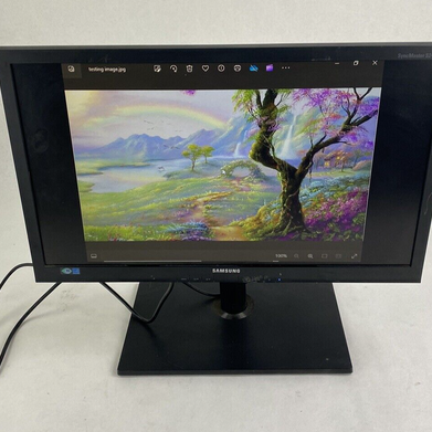 Samsung SyncMaster S24A460 24" FHD LCD Widescreen Monitor No Power Cord Tested