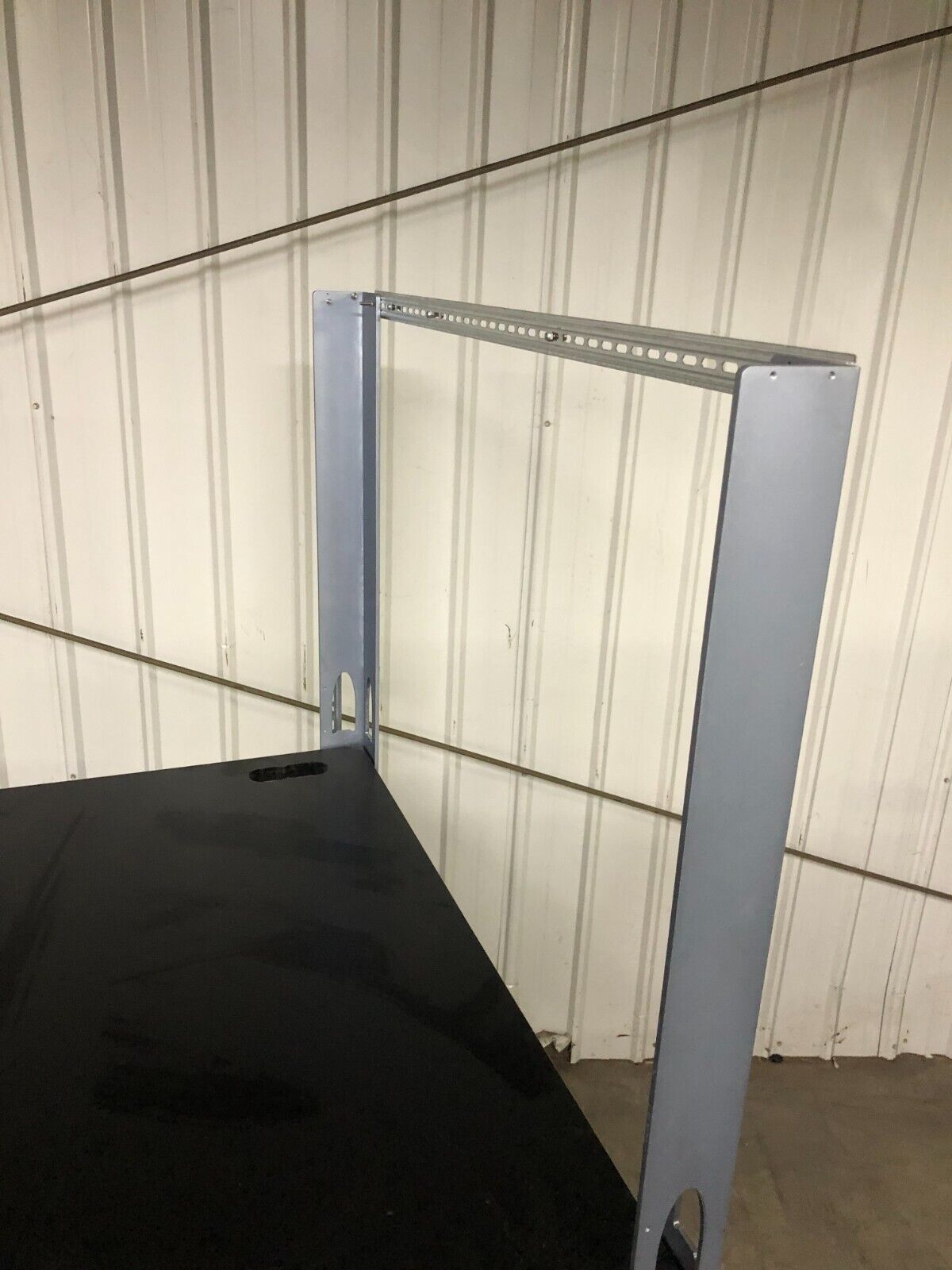 Unbranded Balance Medical Lab Rolling Work Table w/ Ergotron Mount 40"x40"x40"