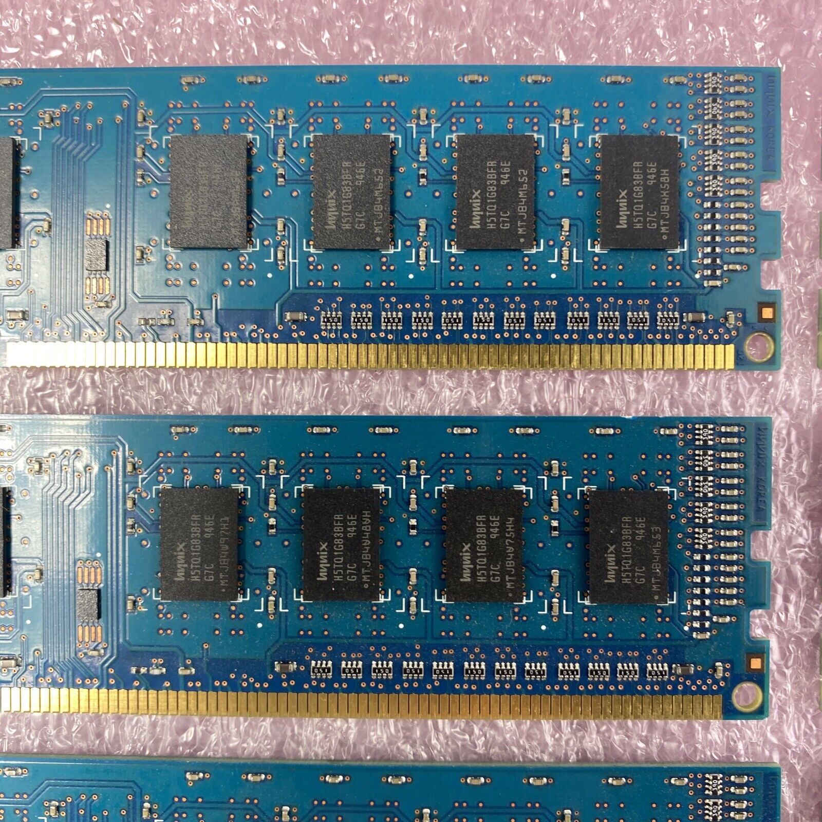 1GB Hynix HMT112U6BFR8C-G7 1Rx8 PC3-8500U DDR3 Non-ECC Desktop RAM (Lot of 10)