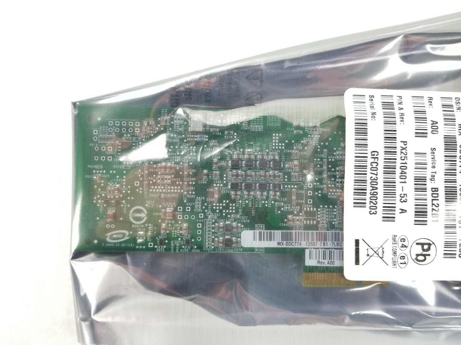 PX2510401-53 QLogic 4-Gbps single port FC x4 PCI Express Host Bus Adapter NEW
