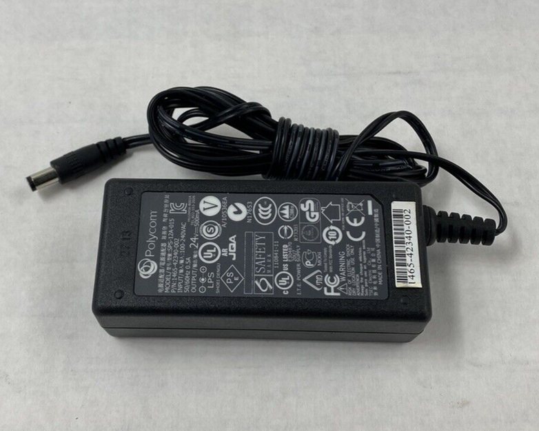 Polycom SPS-12A-015 1465-42340-002 24V 500mA ITE Power Supply