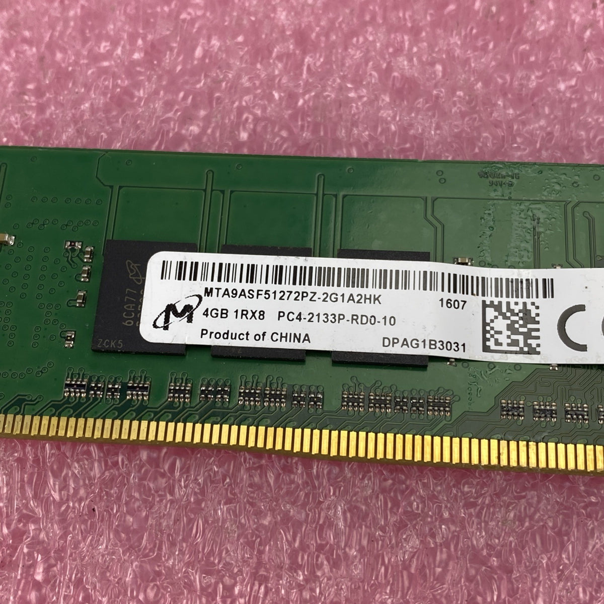 Micron 4GB PC4 DDR4 Server Memory Ram MTA9ASF51272PZ-2G1A2HK - Lot of 29