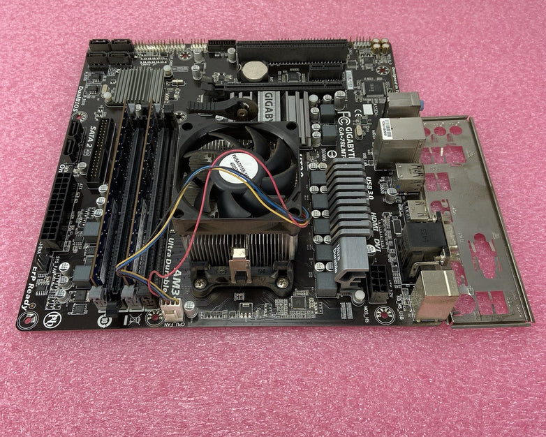 Gigabyte GA-78LMT-USB3 6.0 Motherboard AMD FX-6300 3.5GHz 4GB RAM w/IO Shield