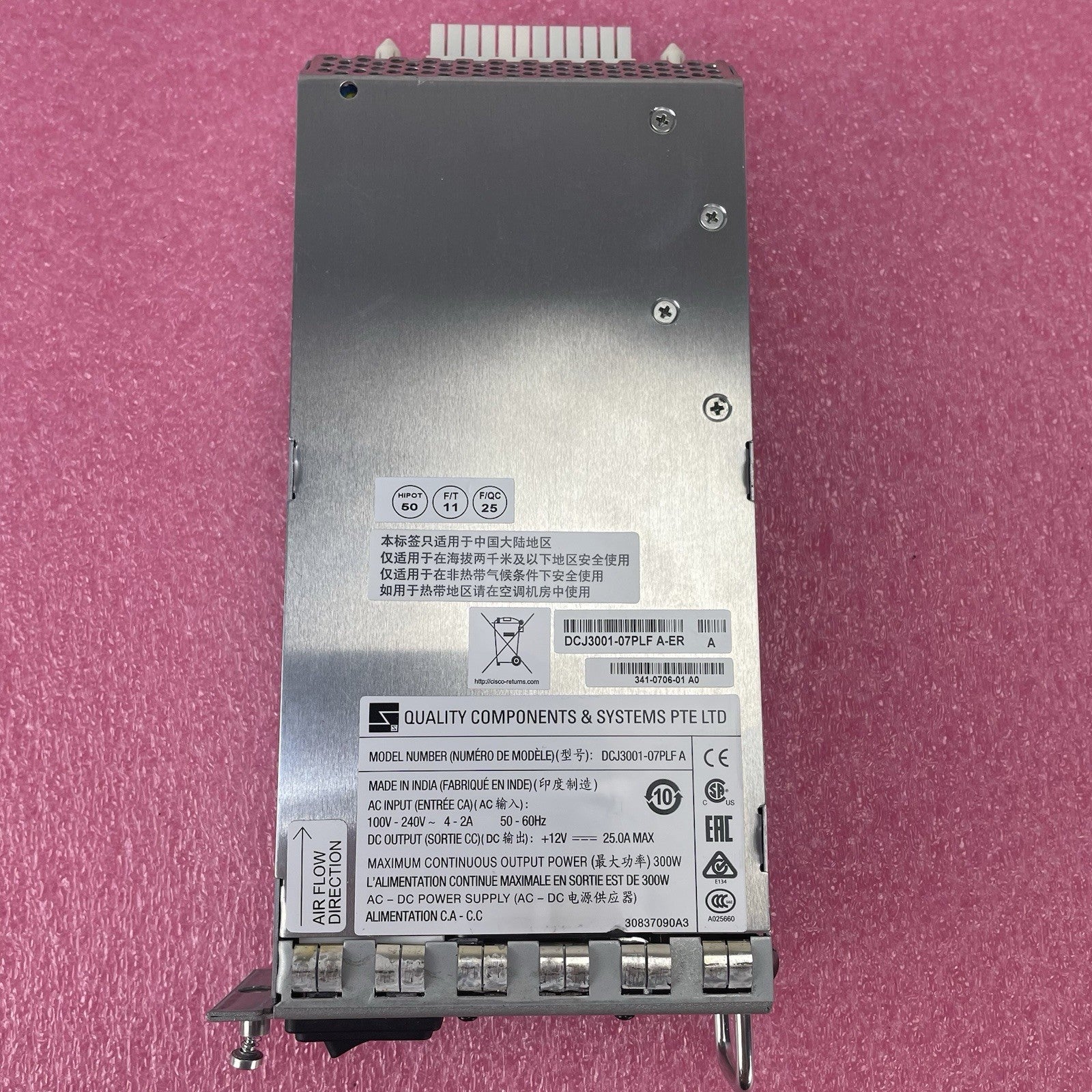 Cisco DS-C48S-300AC Power Supply For Cisco MDS Switches7