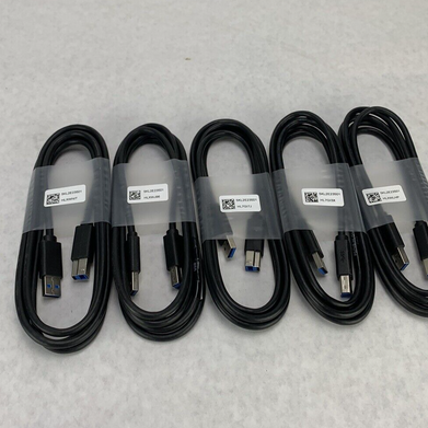 Lot of 5 Dell 5KL2E23501 Cable Cord