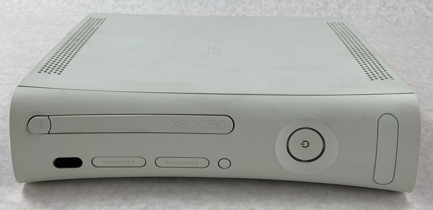 Microsoft Xbox 360 Xenon Console Only White FOR PARTS Not Always Working