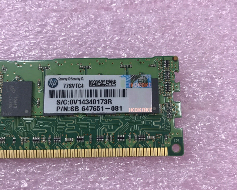 Micron 16GB Kit 2x8GB 1Rx4 PC3-1280R-11-13-C2 Ram MT18JSF1G72PZ-1G6E1FI Lot of 2