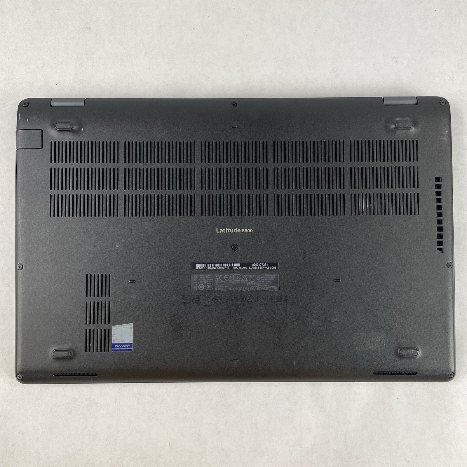 Dell Latitude 5500 15.6" i5-8265U 1.60 GHz 8 GB RAM No SSD/OS/AC14