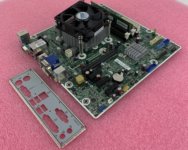 HP ProDesk 400 G1 Motherboard Intel Core i3-4130 3.4GHz 4GB RAM w/ Shield