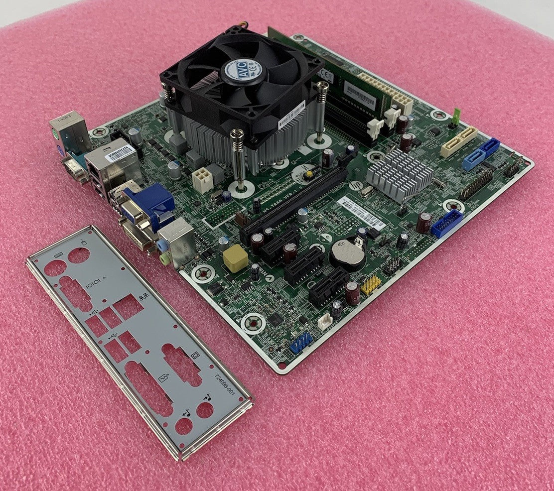 HP ProDesk 400 G1 Motherboard Intel Core i3-4130 3.4GHz 4GB RAM w/ Shield