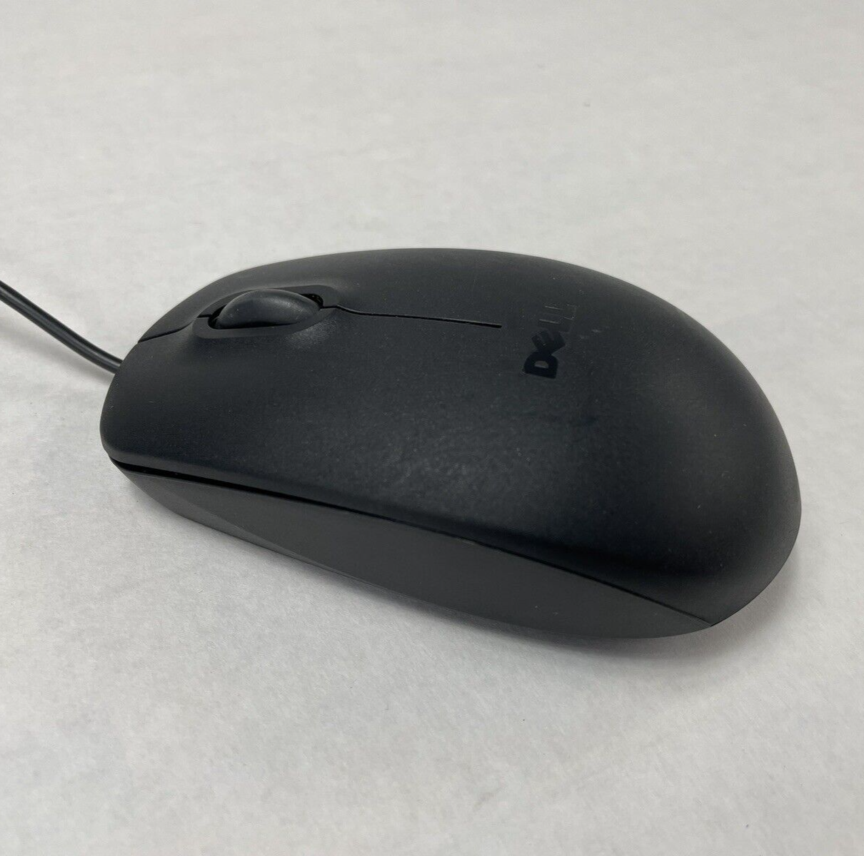 Dell MS111-L/MS111-L(B) USB Wired Optical Mouse Black with Scroll Wheel Lot of 4