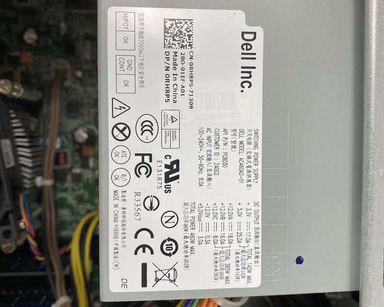 Dell XPS 8500 MT Intel Core i5-3550p 3.10GHz 8GB RAM No HDD No OS
