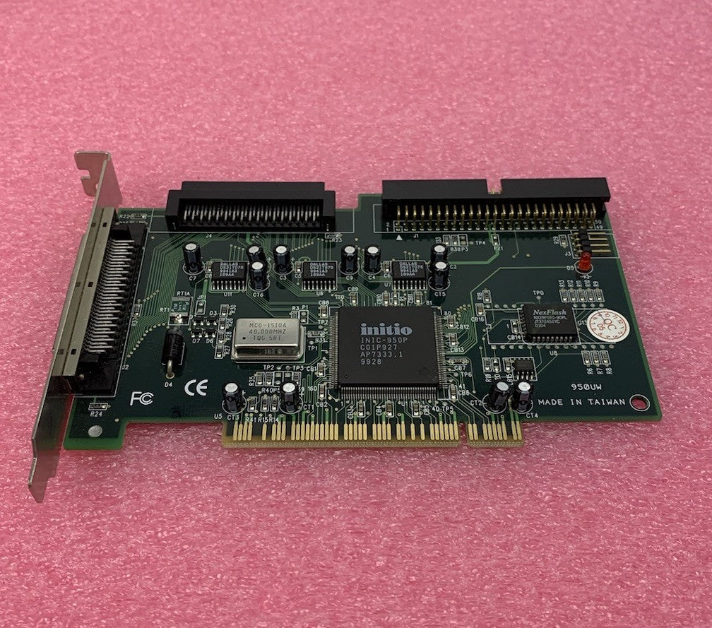 Initio INIC-950P PCI Ultra Wide SCSI Controller Card