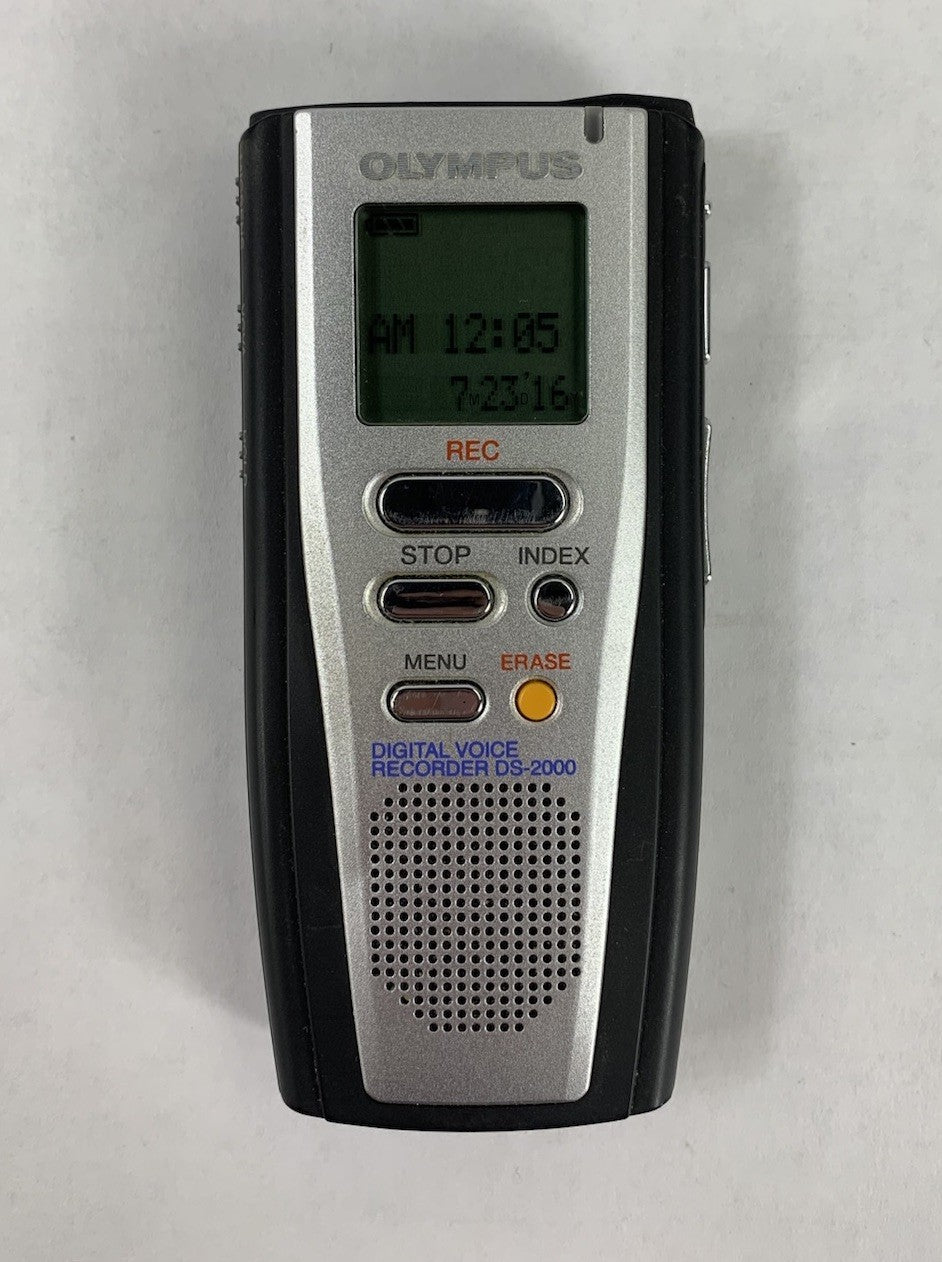 Olympus DS-2000 Digital Voice Recorder - Power Tested6