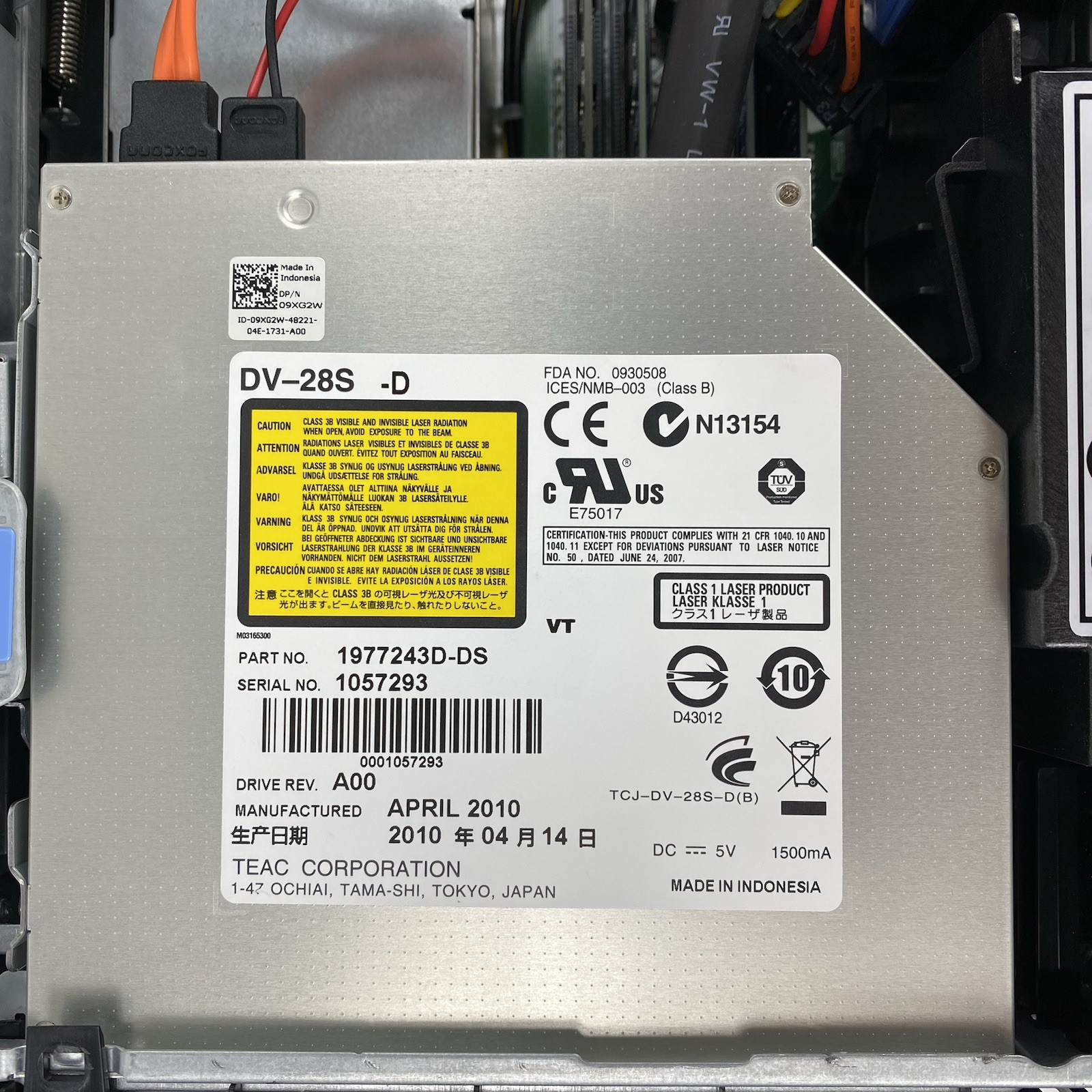 Dell OptiPlex 780 SFF Intel Core 2 Duo E8400 3.00GHz 8GB RAM No HDD No OS