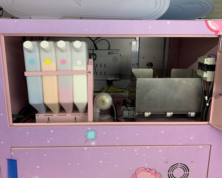 Guangzhou Fun Vending T95 Cotton Candy Machine Powers No Tanks No HDDs No OS