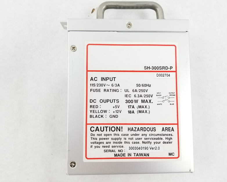 SH-300SRD-P 300W 115/230V 5V/17A 12V/18A