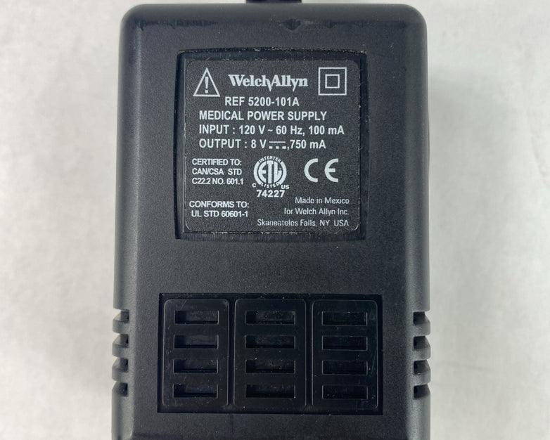 Welch Allyn REF 5200-101A Medical Power Supply