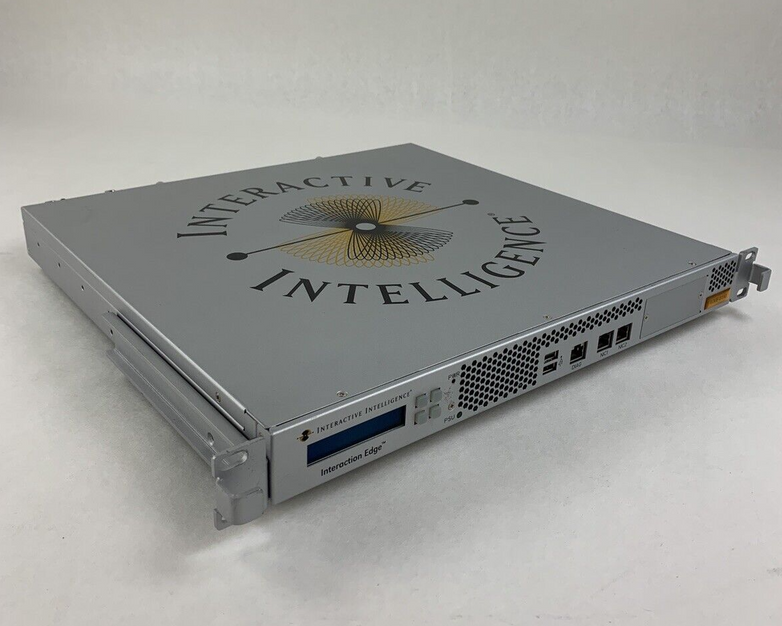 Interactive Intelligence EDGE-01X0 Multipurpose Appliance Nemko Tested No HDD/OS
