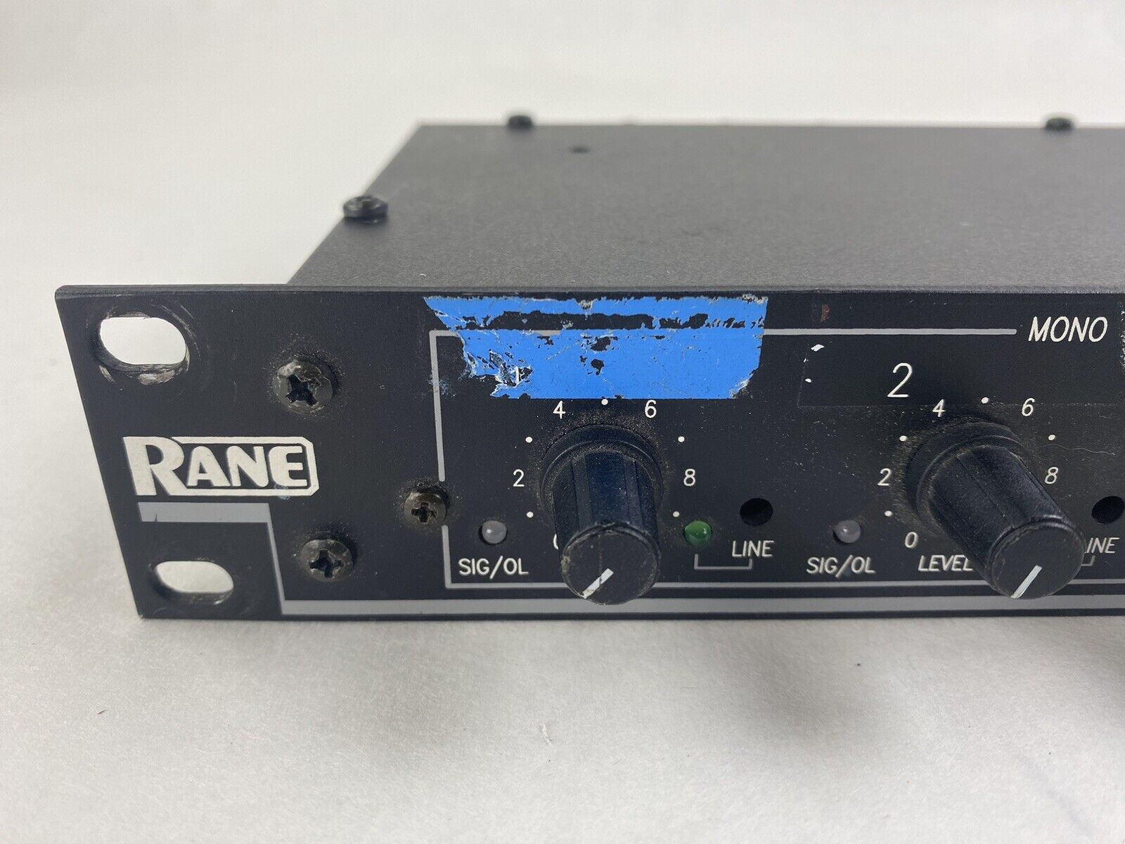 Rane MLM82 8 Channel Rack Mountable Mic/Line Mixer No Power Cord Untested