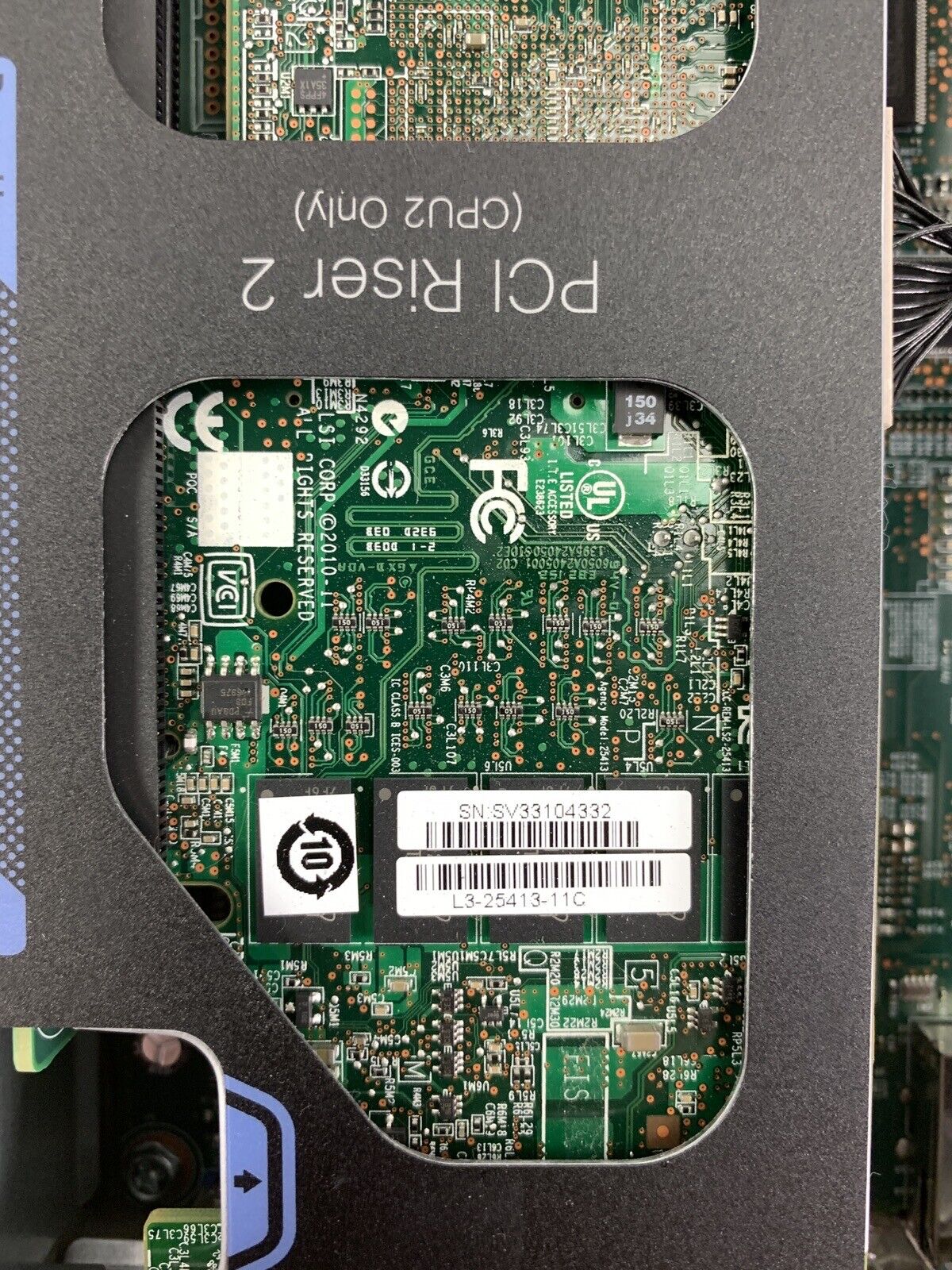 Cisco UCSC-C220-M3S V01 Xeon E5-2609 2.40 GHz  32 GB RAM No OS No HDD