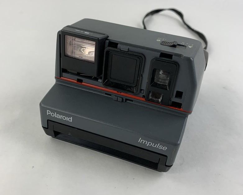 Polaroid Impulse Camera Missing Front Outer Covering - Untested