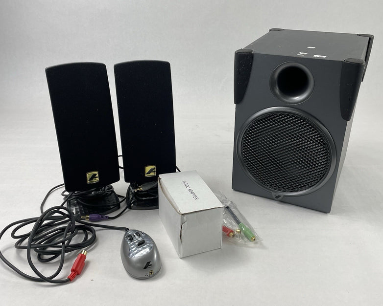 Acoustic Authority A-3640 Speakers Subwoofer Wired Remote Controller
