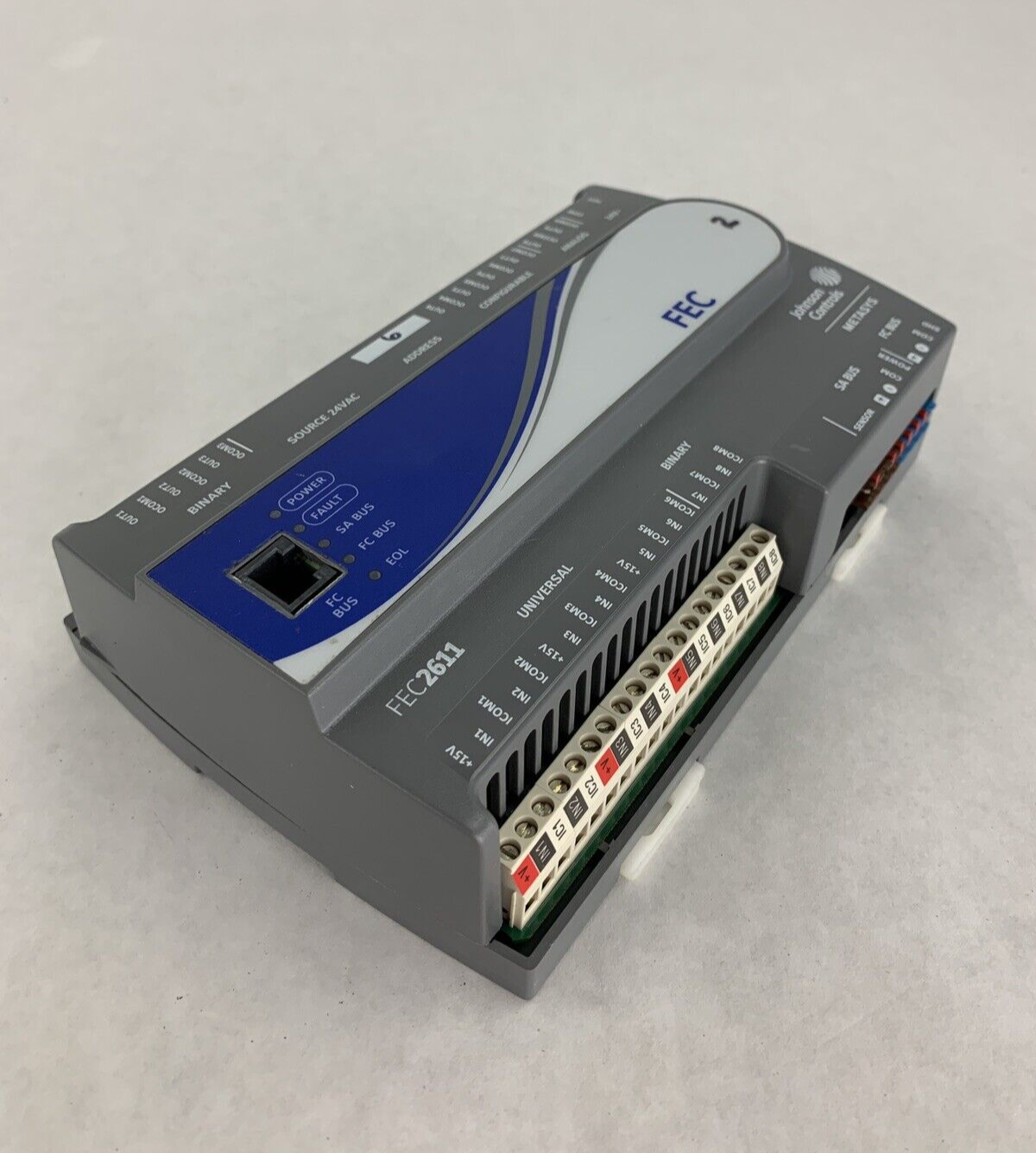 Johnson Controls METASYS MS-FEC2611-0 Controller Power Tested
