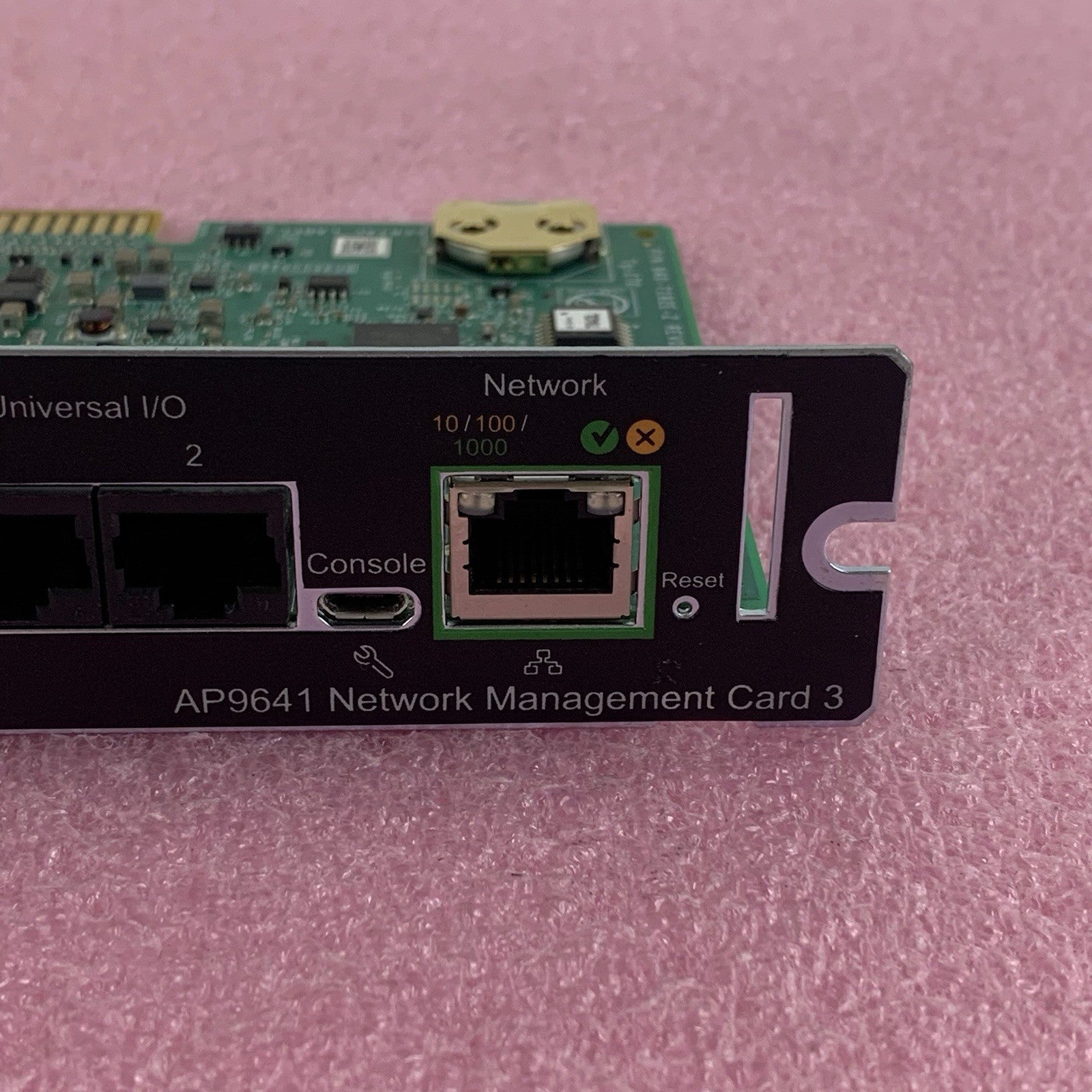Schneider Electric AP9641 Network Management Card 3 Smart Slot Tested3