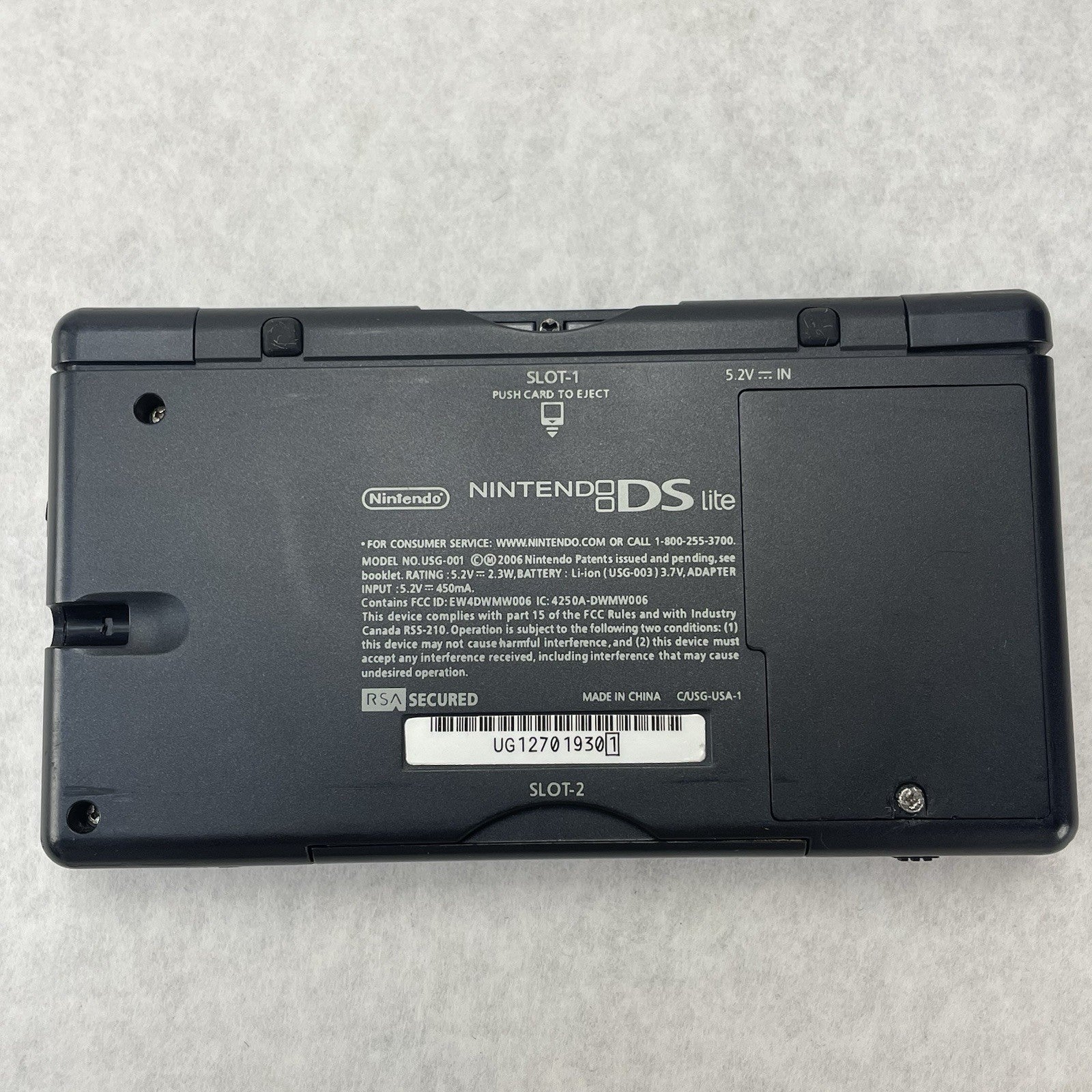 Nintendo DS Lite USG-001 Tested No Battery For Parts5
