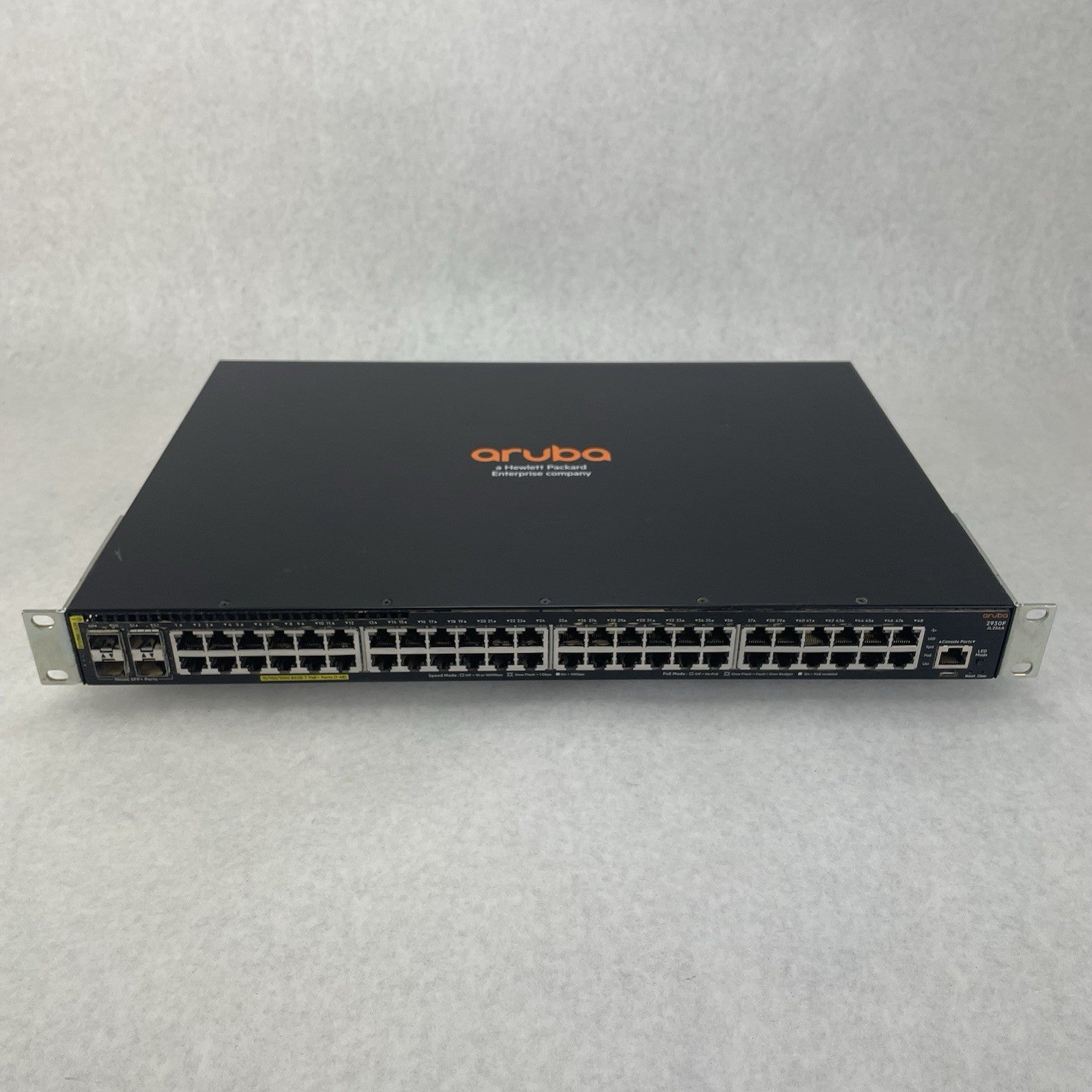HP JL260A 2930F Aruba Gigabit Switch 48x RJ45 & 4x SFP Ports Tested & Reset2