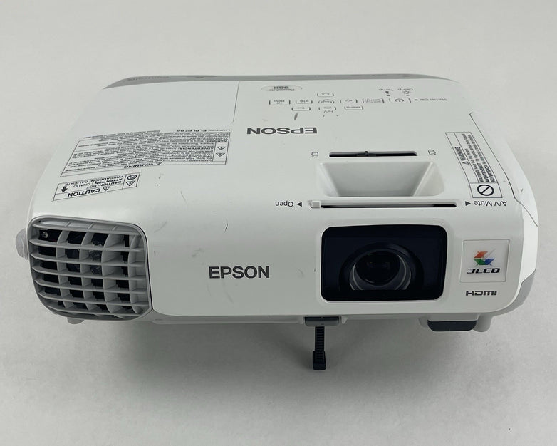Epson H687A White Portable 100-240V 3LCD LCD (456 Lamp Hours)