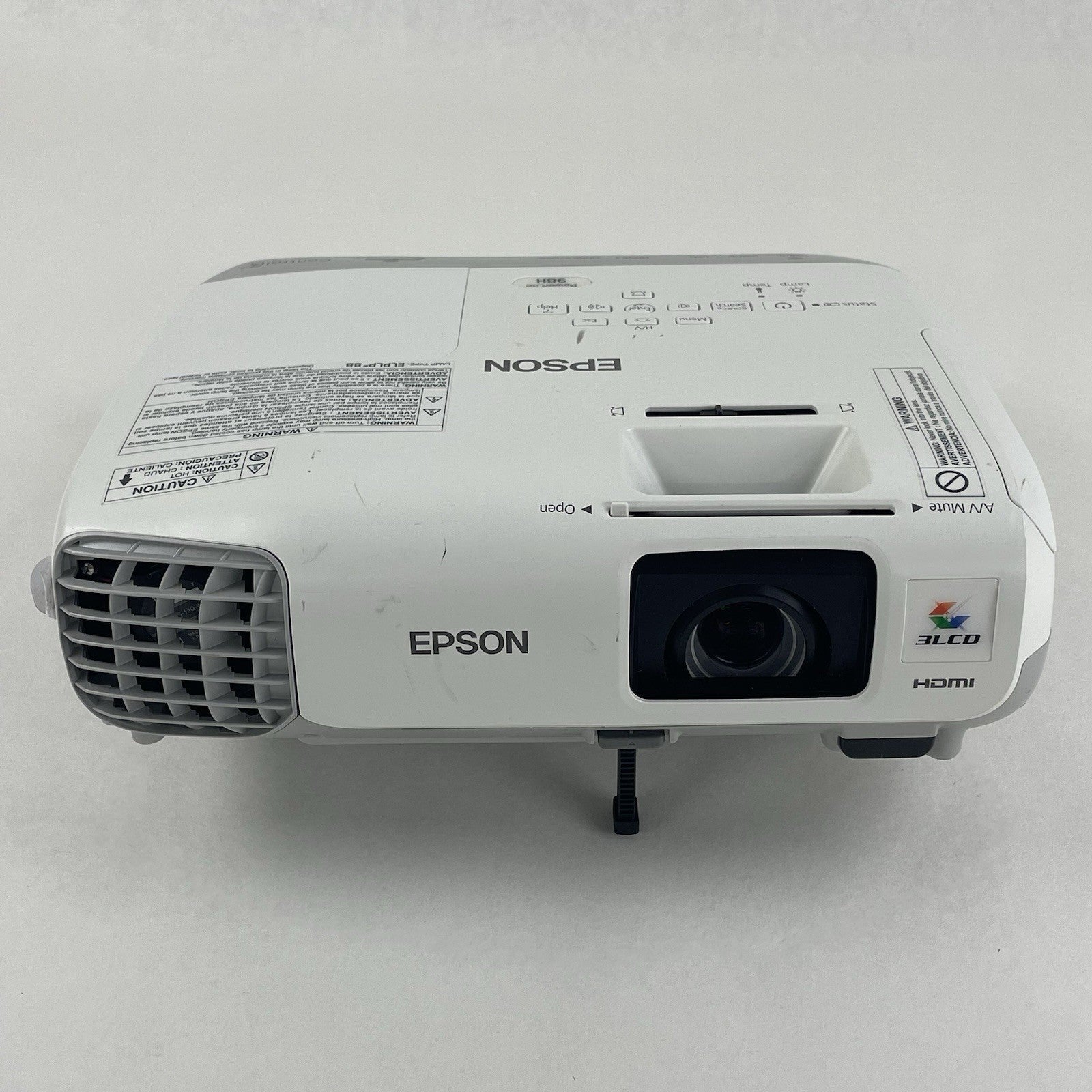 Epson H687A White Portable 100-240V 3LCD LCD (456 Lamp Hours)