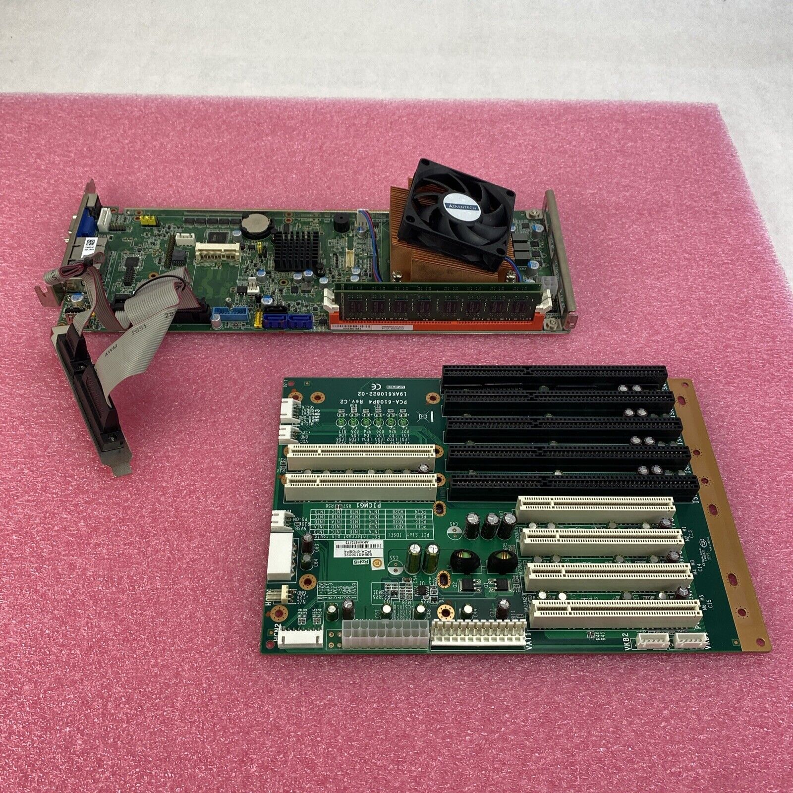 Advantech IPC-6608 Motherboard Intel Core i7-4770S 3.1GHz 16GB RAM