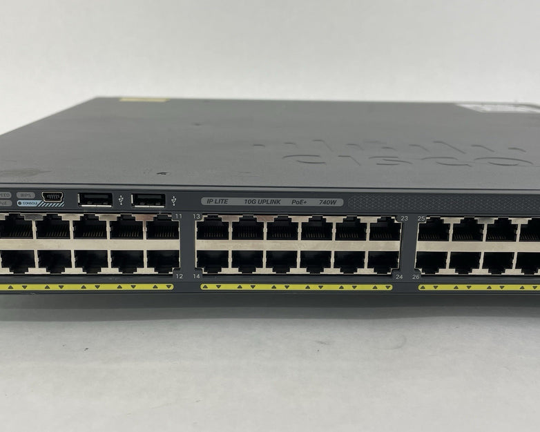 Cisco Catalyst WS-C2960XR-48FPD-i 48-Port Switch 1x PSU - Tested