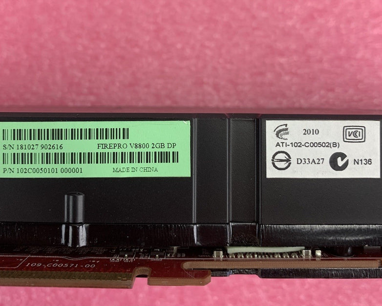 ATI FirePro 3D V8800 2GB GDDR5 Video Graphics Card