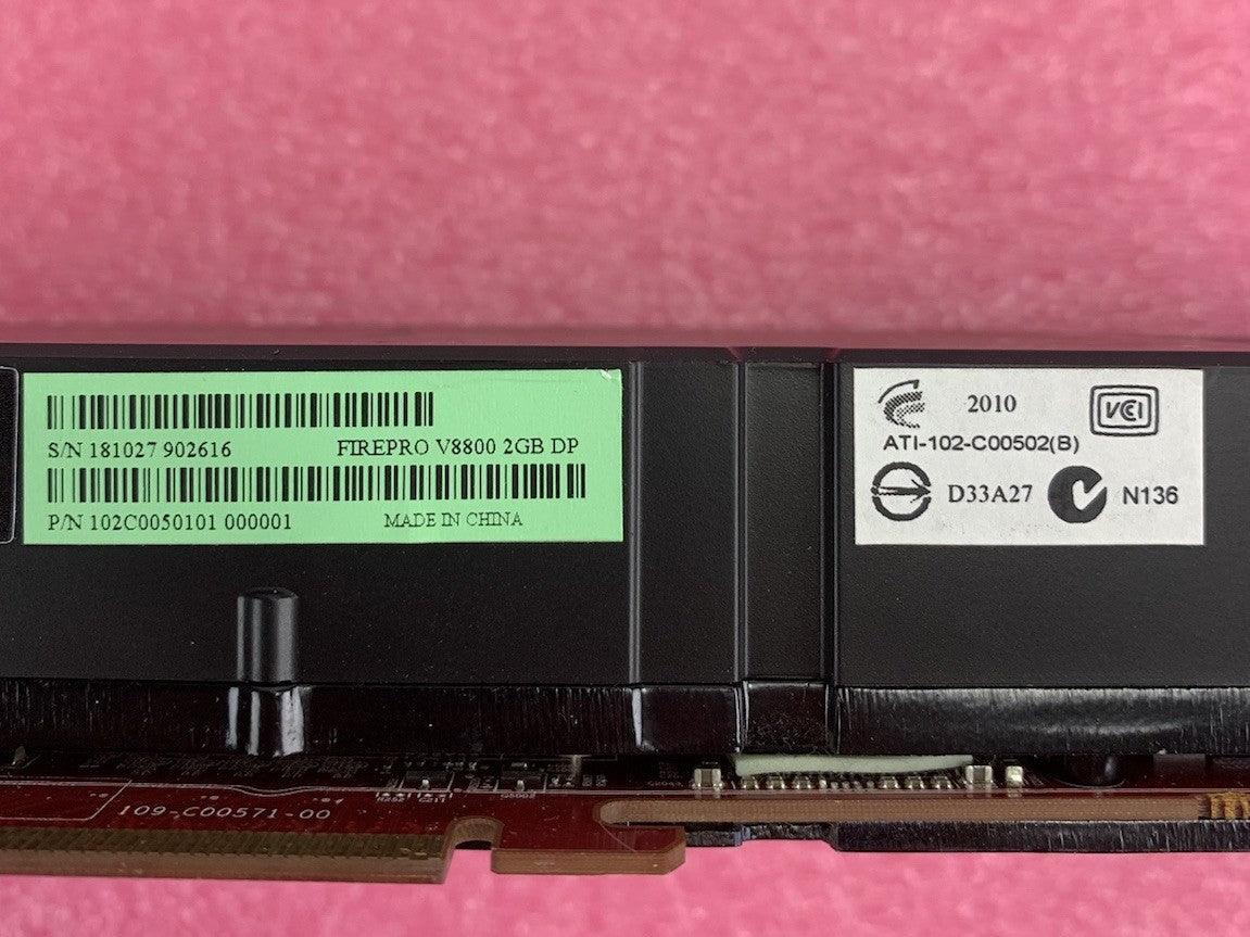 ATI FirePro 3D V8800 2GB GDDR5 Video Graphics Card