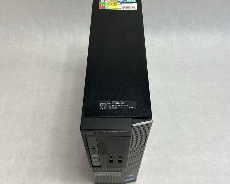 Dell Optiplex 3010 SFF Intel Core i5-3470 3.2GHz 4GB RAM No HDD No OS