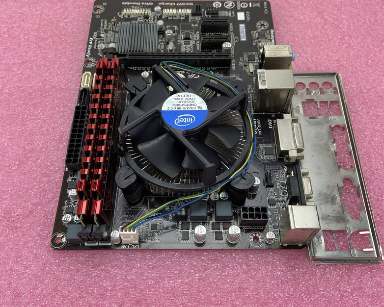 Gigabyte H81M-DS2V Motherboard Intel Pentium G3220 3GHz 4GB RAM w/IO Shield