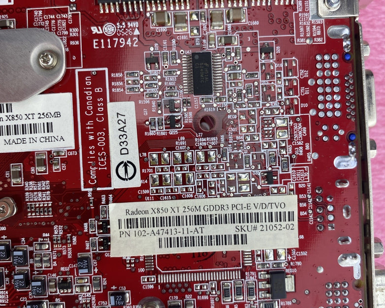 ATI Radeon X850 XT 256MB PCI Express Graphics Video Card