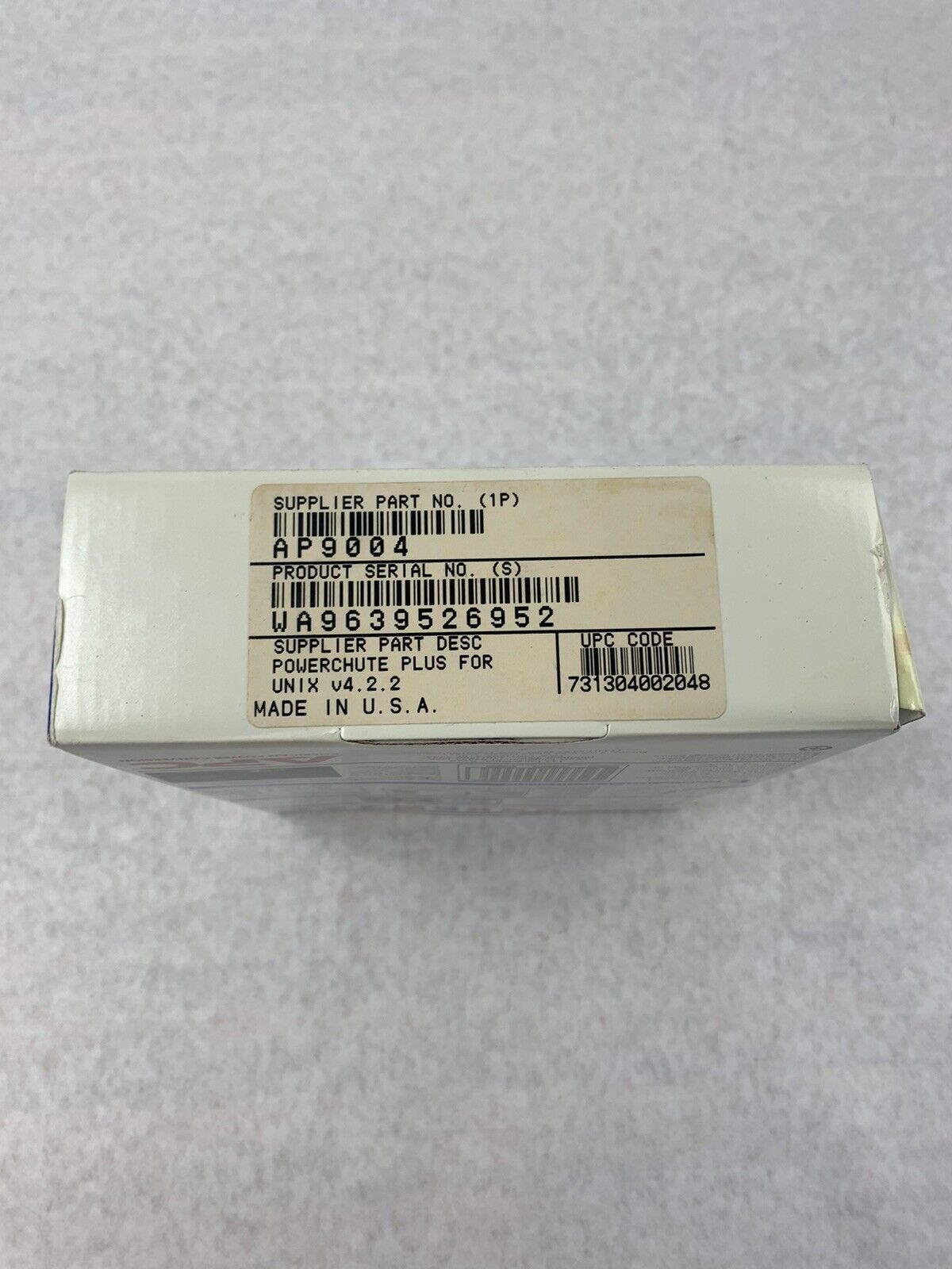APC PowerChute Plus Windows NT Version P/N: AP9009 New V4.2.3