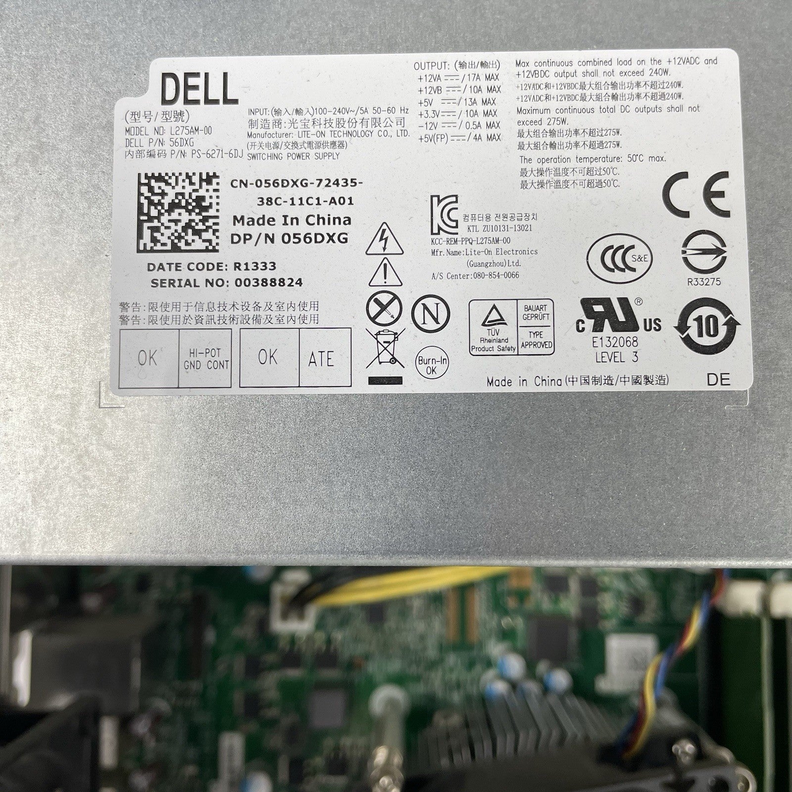 Dell Optiplex 3010 MT i5-3470 3.20 GHz 8 GB RAM DVD-RW No HDD No OS