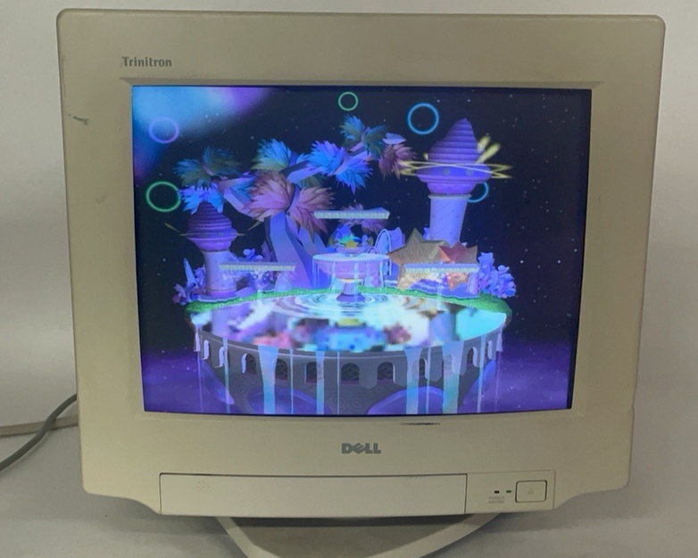 Dell Trinitron UltraScan D1526TX-HS 15" PC CRT Gaming Monitor