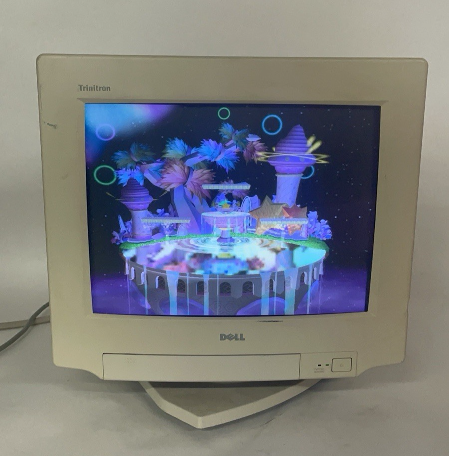 Dell Trinitron UltraScan D1526TX-HS 15" PC CRT Gaming Monitor1